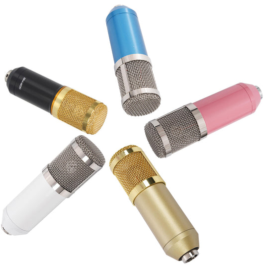 BM800 Studio Kondensatormikrofon med Saxarm och Popfilter – 3,5mm