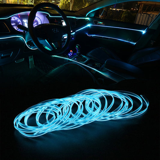 LED-neonstrip för Bilinteriör 5 meter – Atmosfärsbelysning