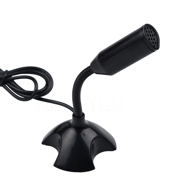 USB-mikrofon med justerbart stativ för PC