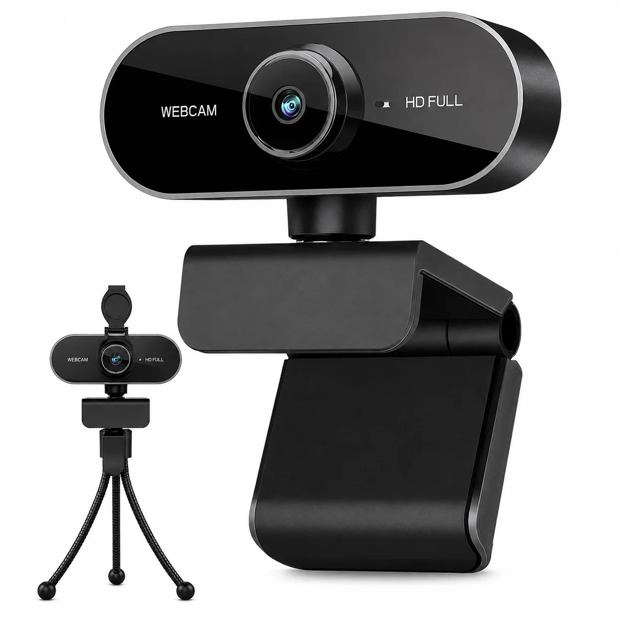 Webcam 1080P HD – micro intégré – USB – PC/mac/Android – visio/streaming