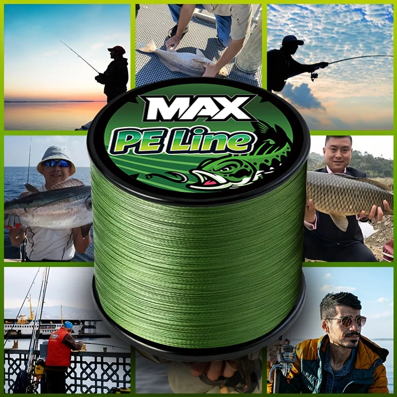 Daiwa Flätad Fiskelina X8 300m – PE Super Line för hav och sötvatten