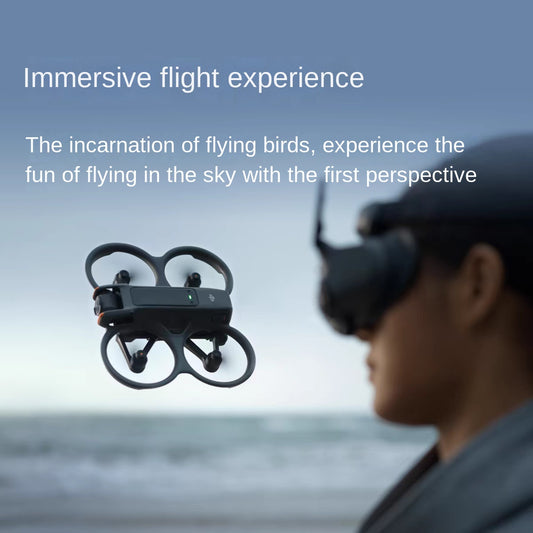 DJI Avata 2 FPV-drönare med Första Persons-perspektiv – 13km Räckvidd och 23 min Flygtid