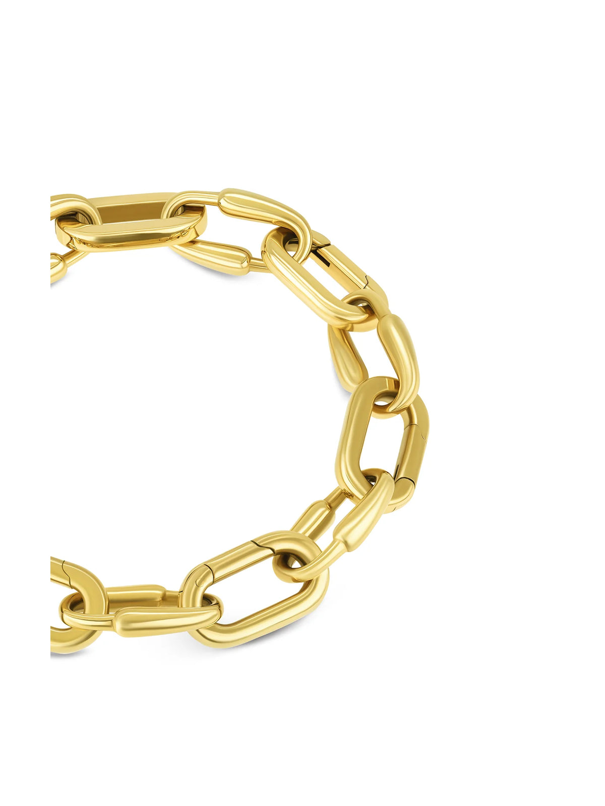 ONE Master Links Armband i Guldton med Charm-länkar – Dam