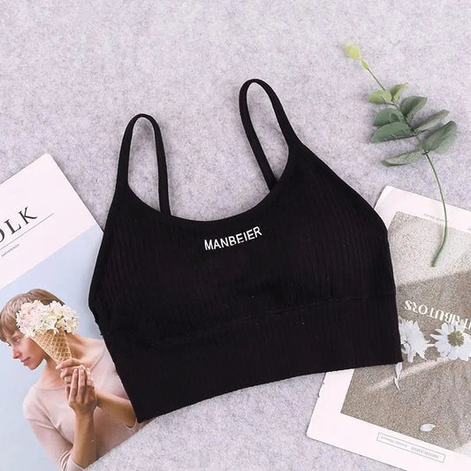 Ny sport-bh för damer träning crop top