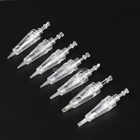PMU-nålar för Ögonbryn & Läppar – Steriliserade Engångsnålar 1P/3P/5F 0,3 mm 10-100-pack 2026