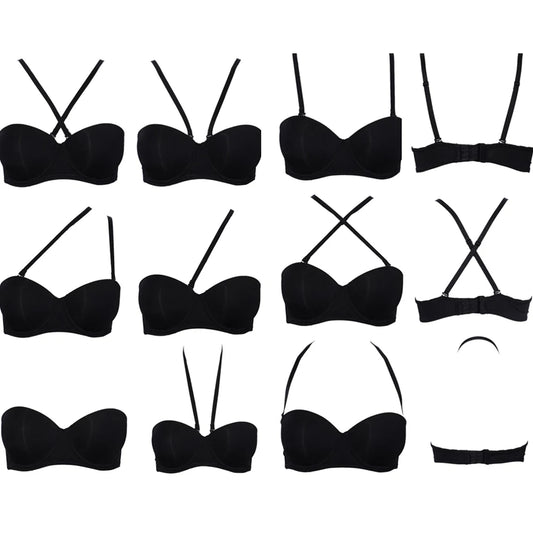Het sexig dam bralette med flera bärsätt push-up bh