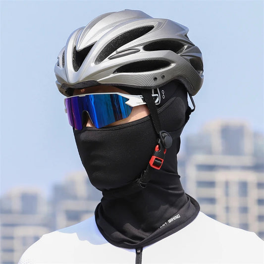 WEST BIKING Balaclava med UV-skydd – Andningsbar Ansiktsmask för Cykling, Löpning och Motorcykel