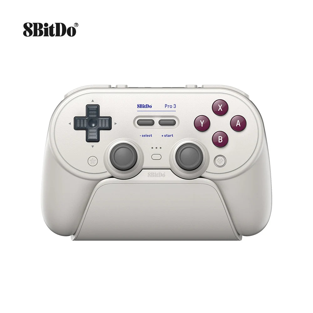8BitDo Pro 3 Bluetooth Game Controller Wireless Gamepad with TMR Joysticks for NS Nintendo Switch 2, PC Windows, ANDROID, iOS