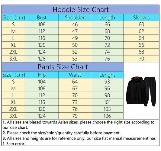 Dam Tracksuit 2026 – Tryckt Zipper-hoodie & Byxor 2-delat Set eller Separat Höst Vinter S–XXXL