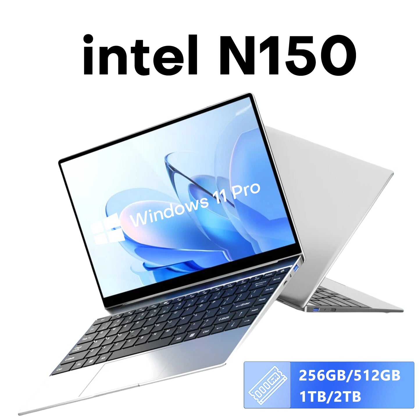 14,1" Laptop Intel Core i9-10980HK / N150 16GB LPDDR4 Upp till 2TB SSD – Win 11 Pro FHD IPS WiFi 6 Bluetooth 5000mAh Kamera CE