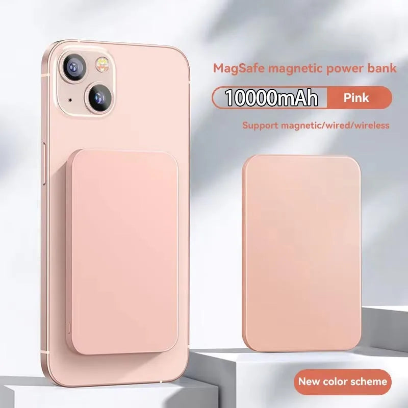 Lenovo Magnetic Power Bank 50000mAh Wireless Charger Super Fast Charging for Magsafe External Battery For iPhone 17/16/15/14/13