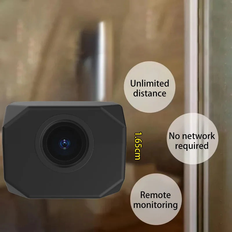 4K HD WiFi Security Camera for Home Mini Smart Indoor IP Surveillance with APP Remote Monitoring Portable Design 2026 New