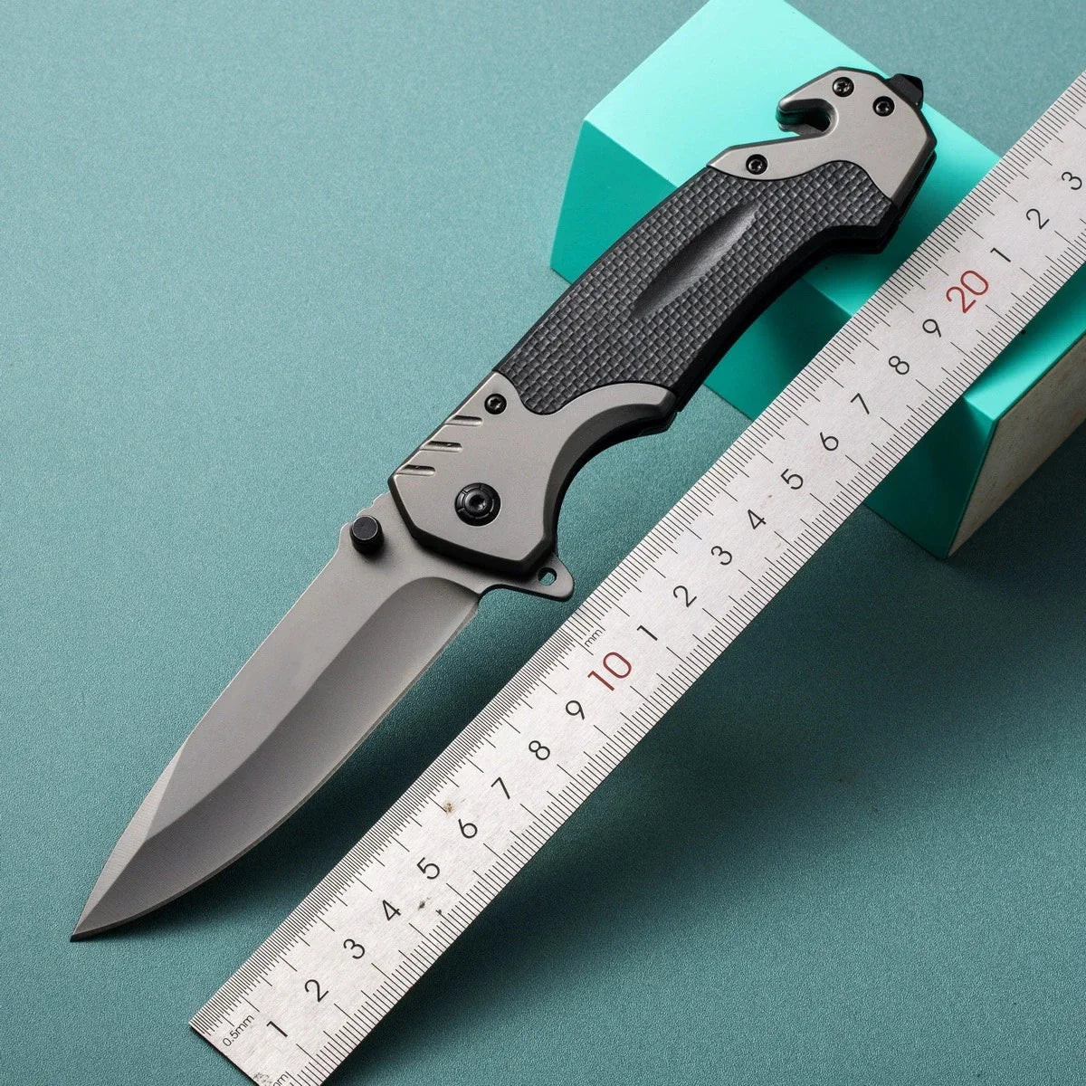 Outdoor Folding Knife - High Hardness Steel Blade, Sharp And Compact, Perfect For Carrying Around, Suitable For Camping And Surv