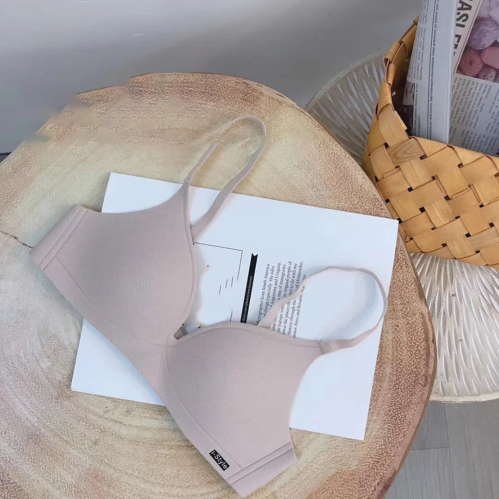 Girl's Small Chest Comfortable Breathable Bra Without Steel Ring Bra Beautiful Back Sports Lingerie High Quality