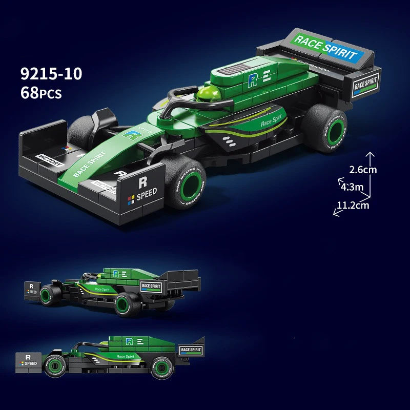 MOC Racerbil Byggklossar – LEGO-kompatibel ABS Rally Supersportbil 12 Modeller CE EN71 Jul Present 14+ år 2026