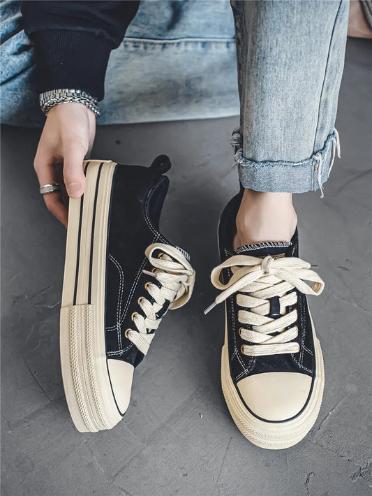 Lyxiga andningsbara sneakers för herr – casual och sport
