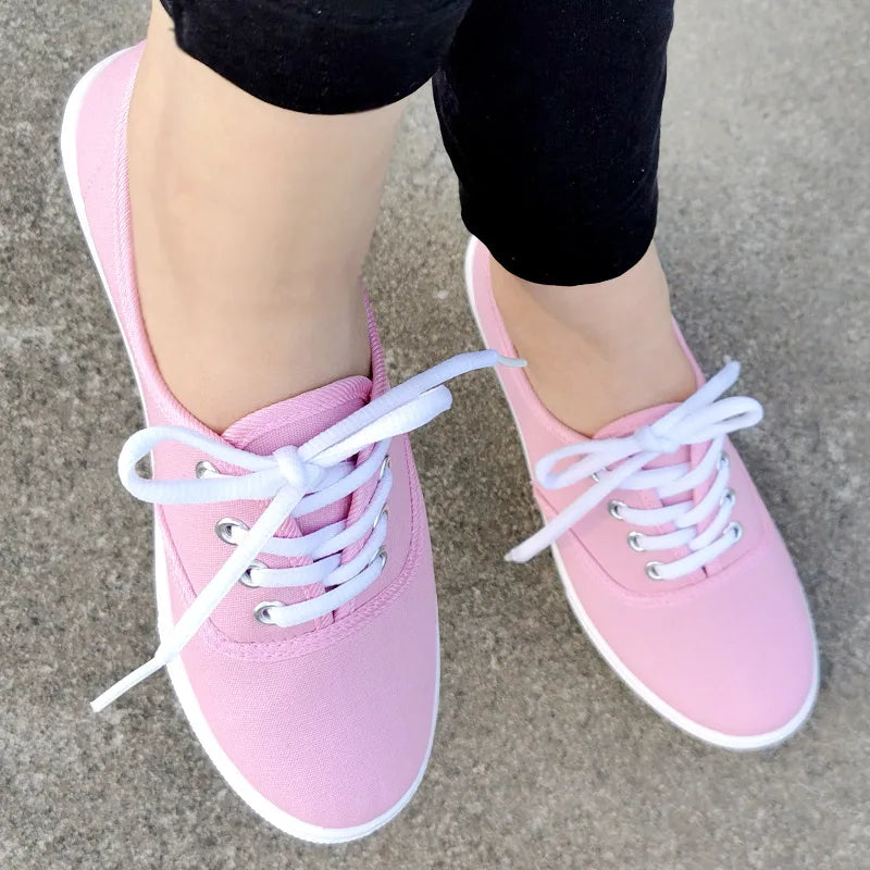 Plattformssneakers för dam – casual sommar, retro sportstil