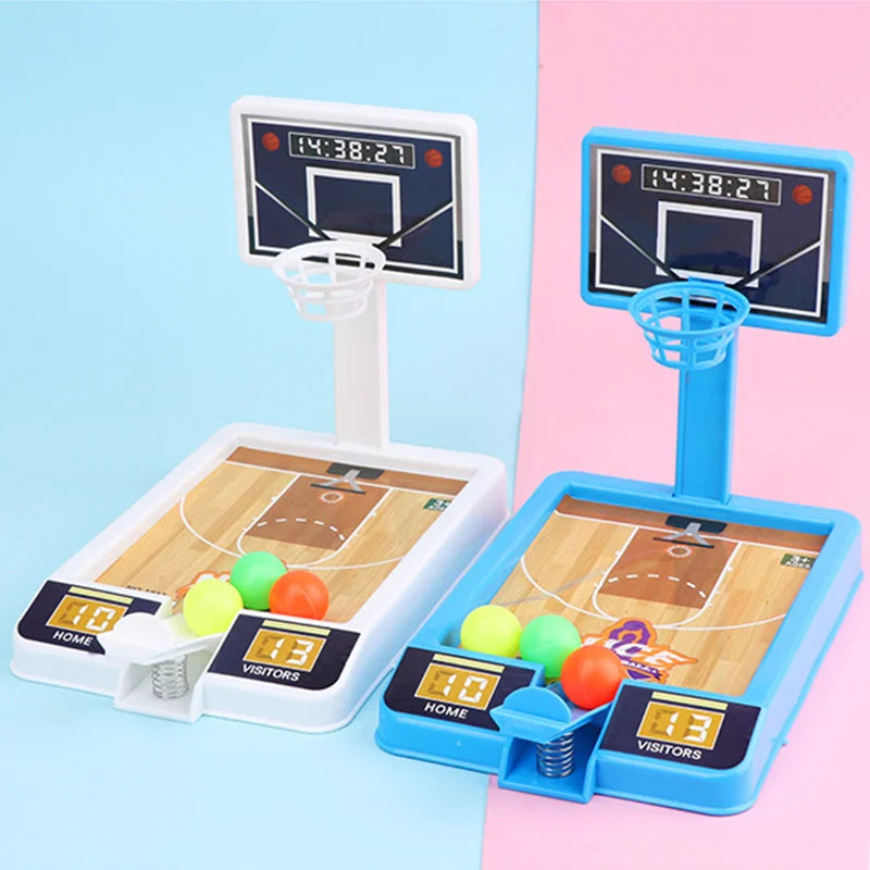 Mini basketspel för bordet – interaktivt skjutspel i kompakt format