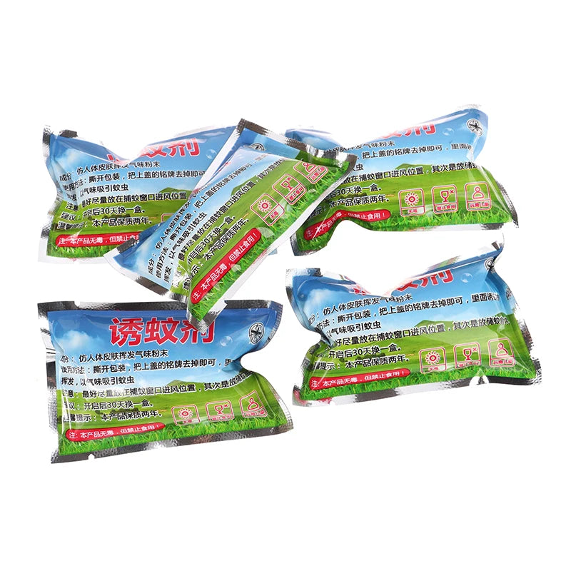 5Pcs/Set Mosquito Attractant Mosquito Lure Agent Mosquito Trap Lamp Parts Helper Effective Mosquito Removal Tool