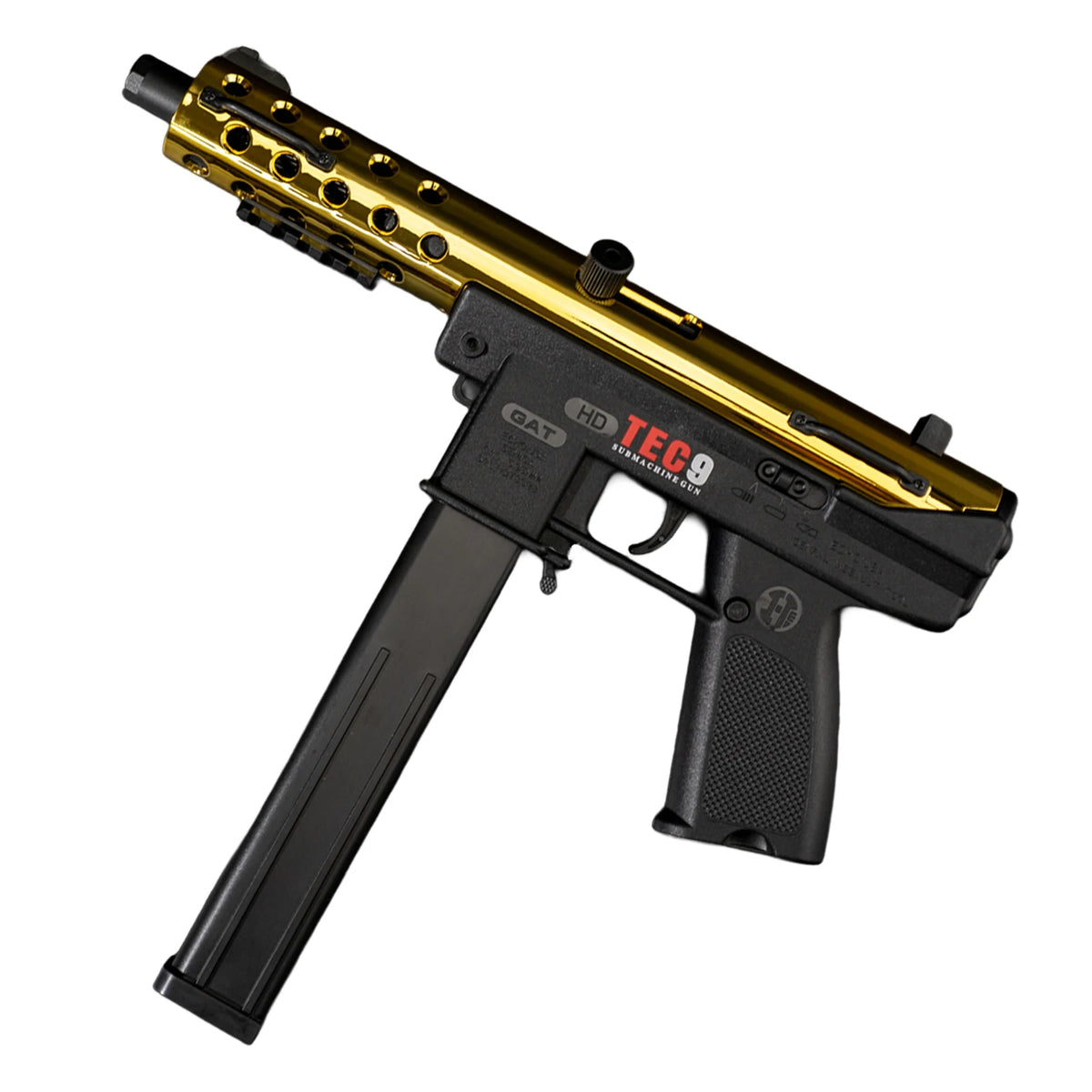 TEC-9 Gelballvapen med batteri och magasin