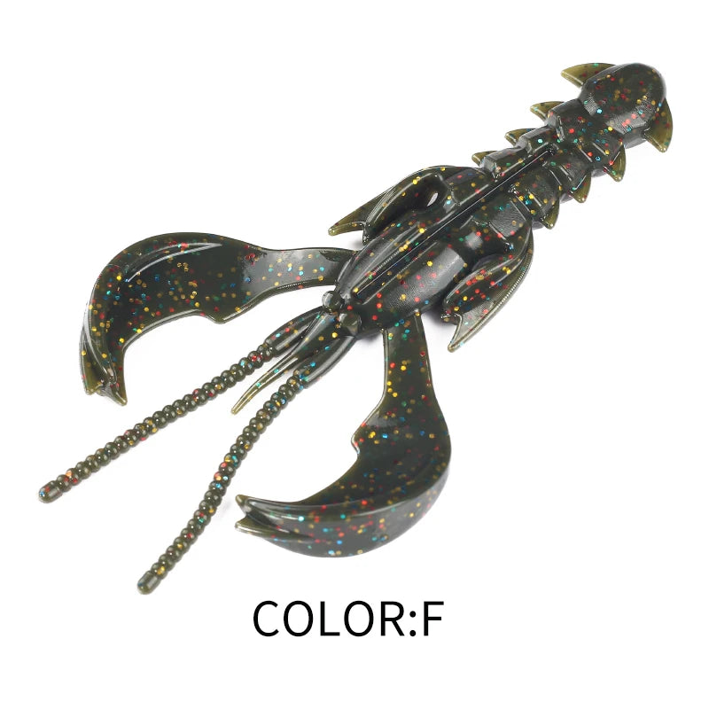Supercontinent CRAZY nimble Total length 8cm/4.2cm Lobster Soft Lure Fishing Lures Attractive Shrimp odor salt Wobbler