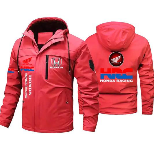 Motorcykeljacka i Racing-stil – Lös Passform, Herr, S–XXXL
