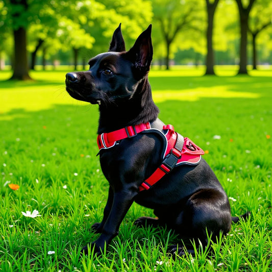 Justerbar Hundsele med Personlig Text – Reflekterande & Andningsbar, S–XL
