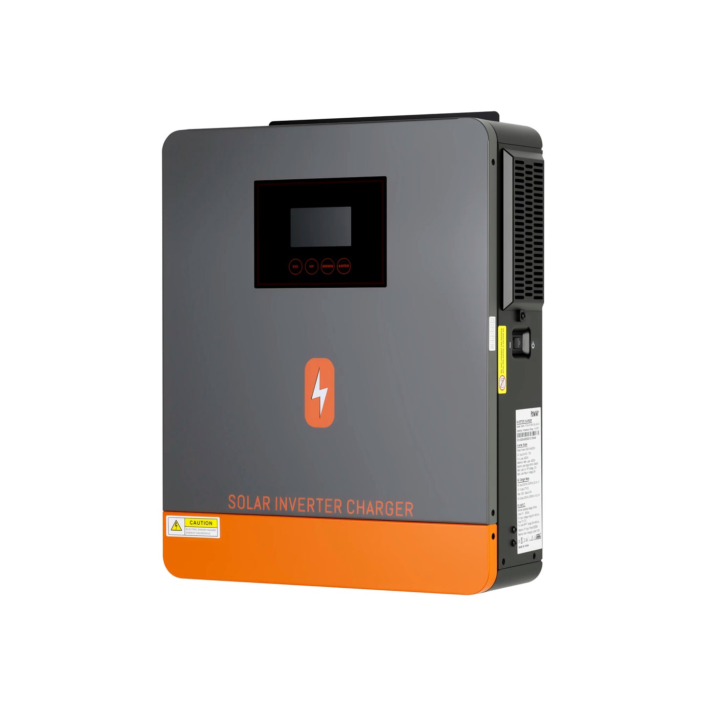 PowMr 4,2kW Off-Grid Hybridinverter 24V till 230V – 120A MPPT 500V PV Ren Sinusvåg BMS RS485 WiFi (tillval)