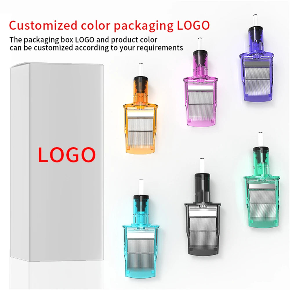 10 PCS Super Big Cartridge Needle Professional Tattoo Cartridge Tattoo Equipment Large Row Needle Tattoo