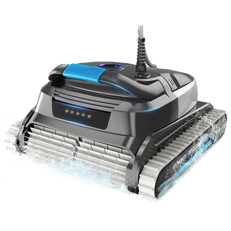 WYBOT A1 Trådlös Poolrobot – 120min 2600mAh IPX8 Dubbellager Filter Gyroskopnavigering Auto-Parkering 100m² 2026