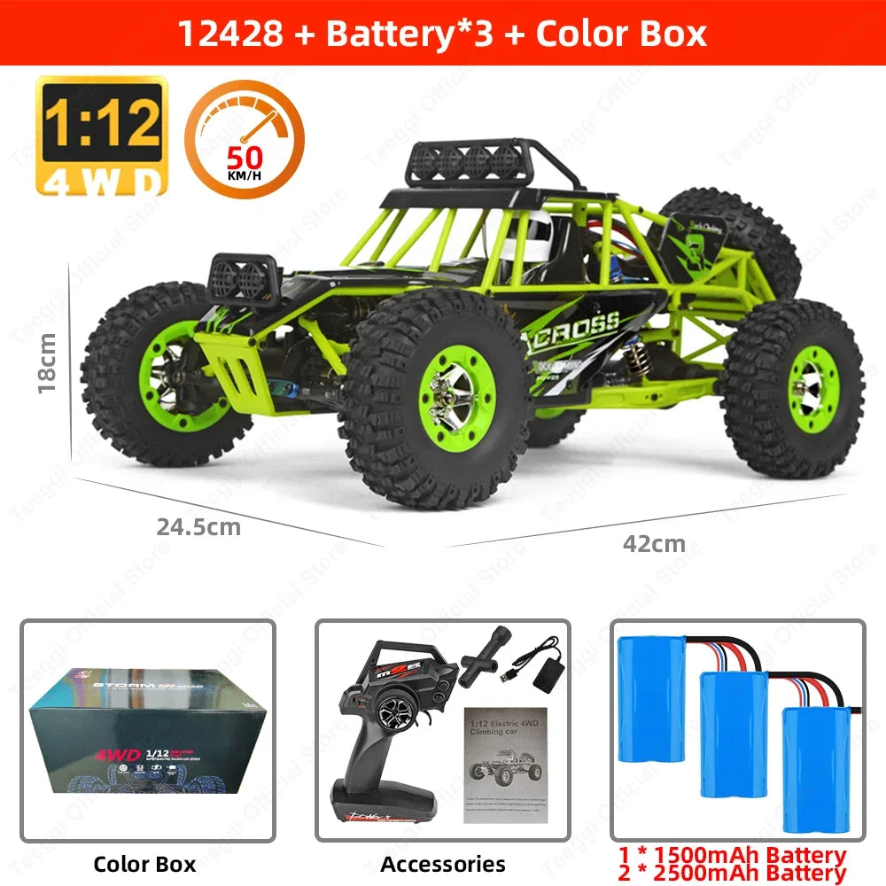 WLtoys 144001 1:14 4WD High Speed Racing Rc Car 12428 1:12 Off-Road RC Car 12402A Remote Control Drift Racing Cars Toys For Kid