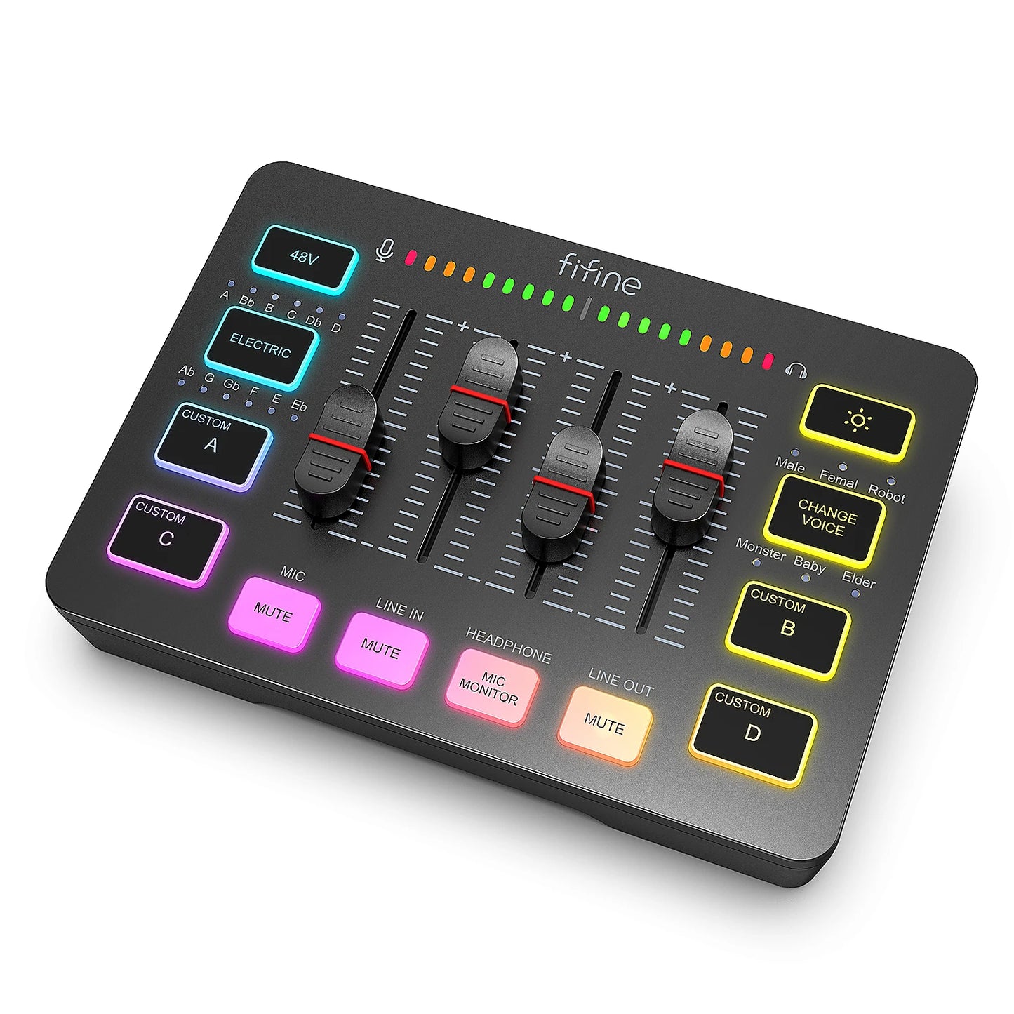 FIFINE XLR Dynamic Microphone,Vocal Podcast Mic with Cardioid Pattern, Metal Mic for Streaming/Dubbing/Video Recording,K669D