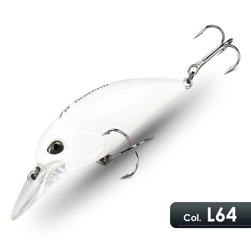 MEREDITH JERK CRANK M65 Floating 14g Hot Model Fishing Lure Hard Bait 11Color Wobbler Crank Quality Professional Depth 2.0-2.5m