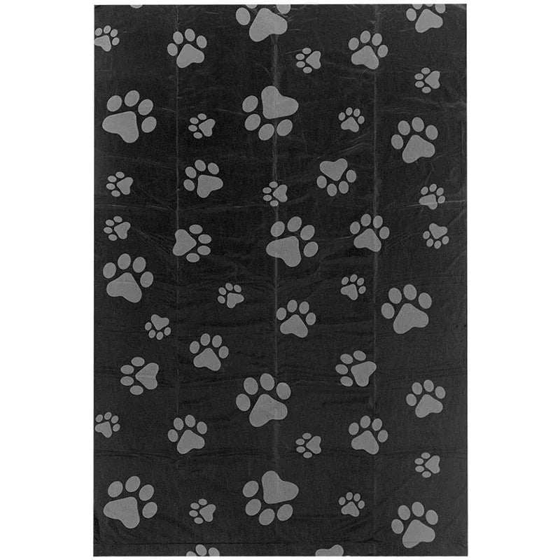 Bajspåsar för Hund – Tjocka Nedbrytbara Doftande 15påsar/Rulle 26x24cm Lila Röd Grön Svart Blå 5–100 Rullar