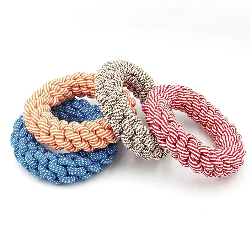 Durable Anti-Chew Rope Knot Dog Toy |Heavy-Duty Interactive Dental Toy for Medium to Large Breeds-Extra-Strong Biting Resistance