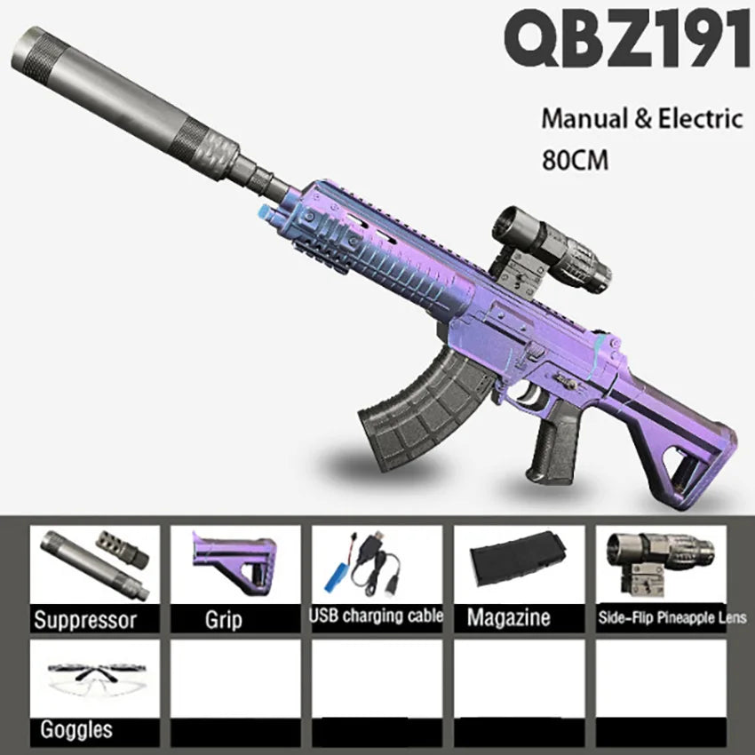 M416 Elektrisk Gel Blaster Gevärt