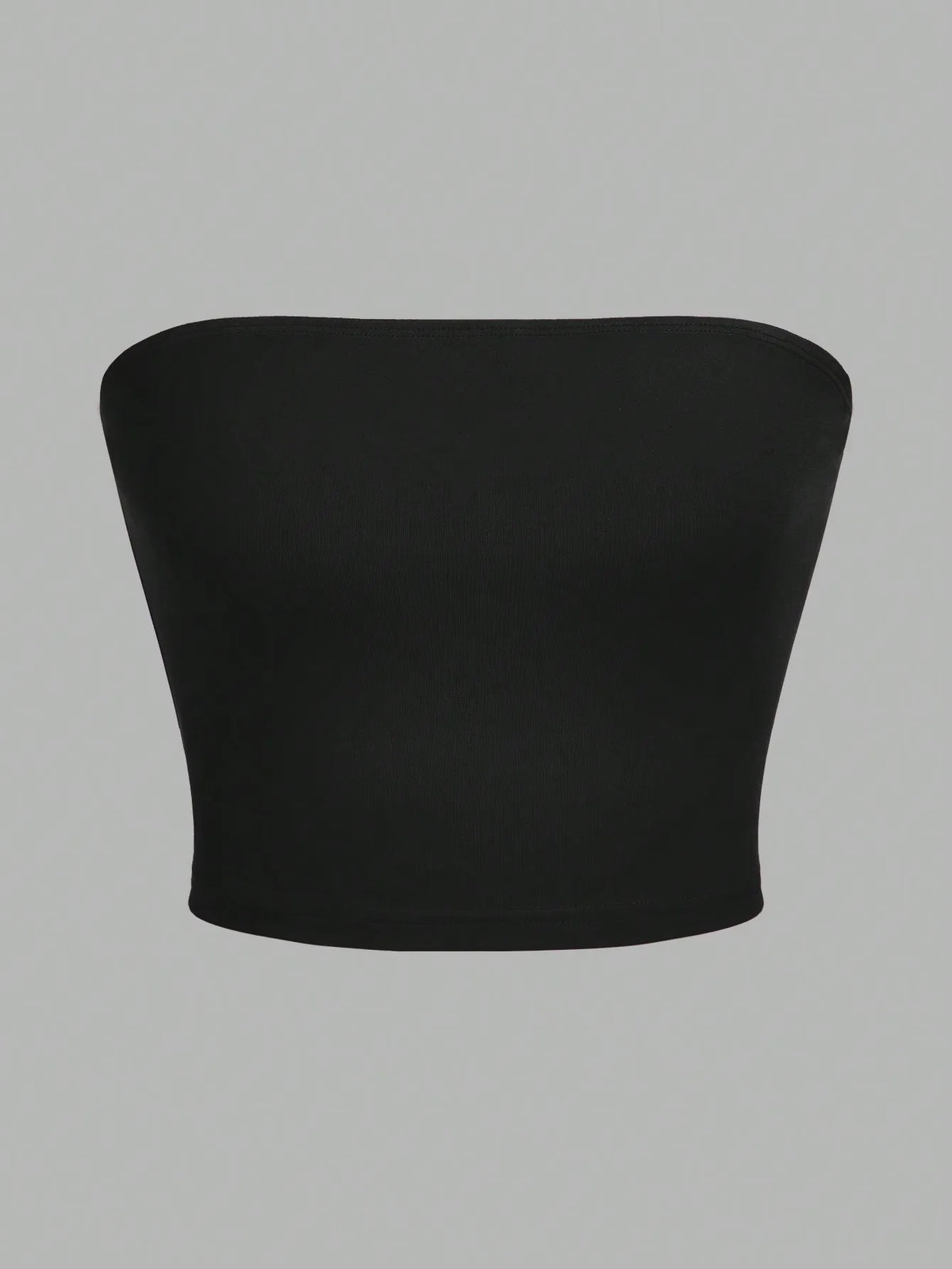 Axelbandslösa tubtoppar dam – 3-pack korta toppar, XS–XL