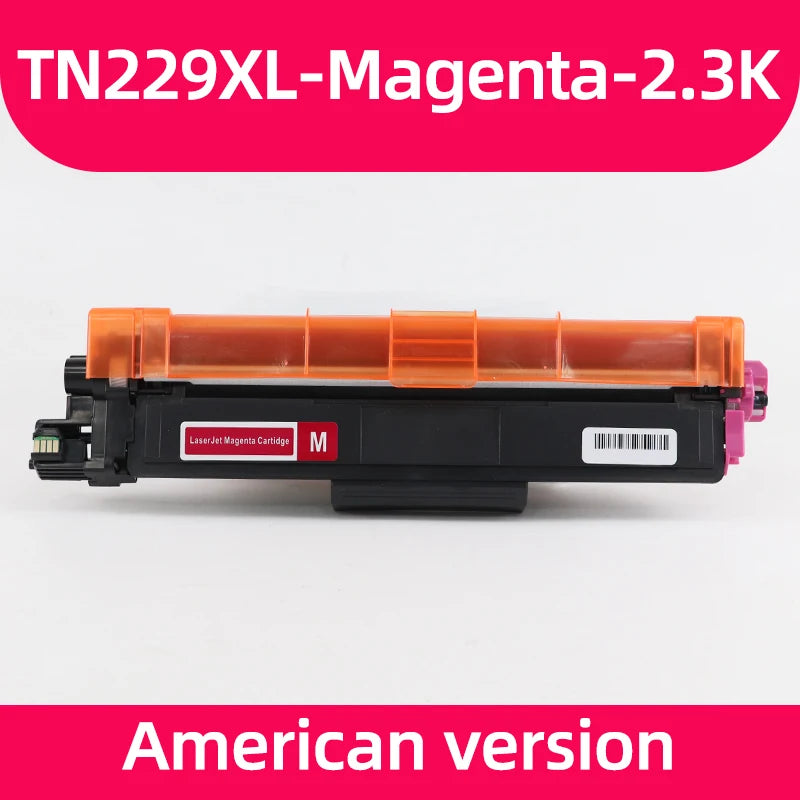 TN229 TN229XL Toner Cartridge Compatible for Brother HL L3780 L8395 L3220 L3280 L3295 L3300 L8245 L3720 L3765 L3220cdw printers