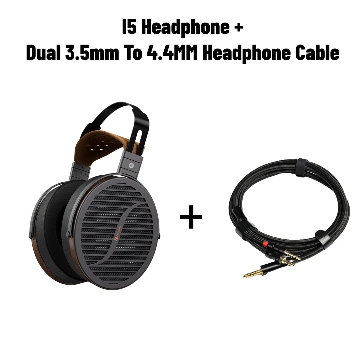 Fosi Audio i5 öppna over-ear-hörlurar med 97 mm planmagnetiska element