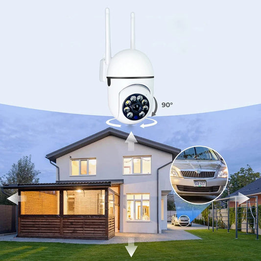 3MP WiFi Hemkamera med PTZ och mörkerseende
