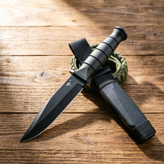 Fruit knife, household knife, outdoor knife, high hardness camping knife, multifunctional straight knife