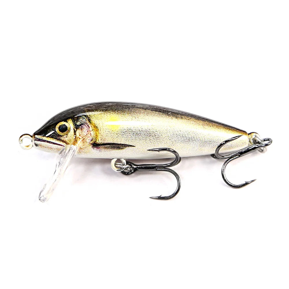 B&U Sinking Minnow Wobblers Fishing Lures For Bass Perch Pike Trout Lure and Hard Bait Jerkbait for Perch Fishing Tackle