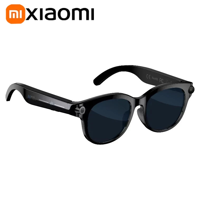 Xiaomi Smart AI Glasses 800W Shooting Camera HD Photo Video Voice Call Translation Waterproof Bluetooth AI Motorcycle Glasses