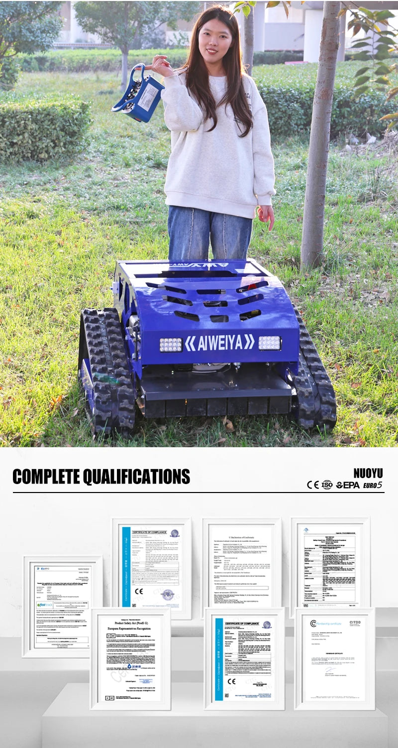 Självgående robotgräsklippare med 550 mm klippbredd