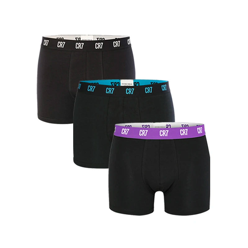 CRIIS SEVEN 7 Boxer Briefs – CR7-inspirerade, Bomull, Sportig Passform, M–XXL, Flerpack