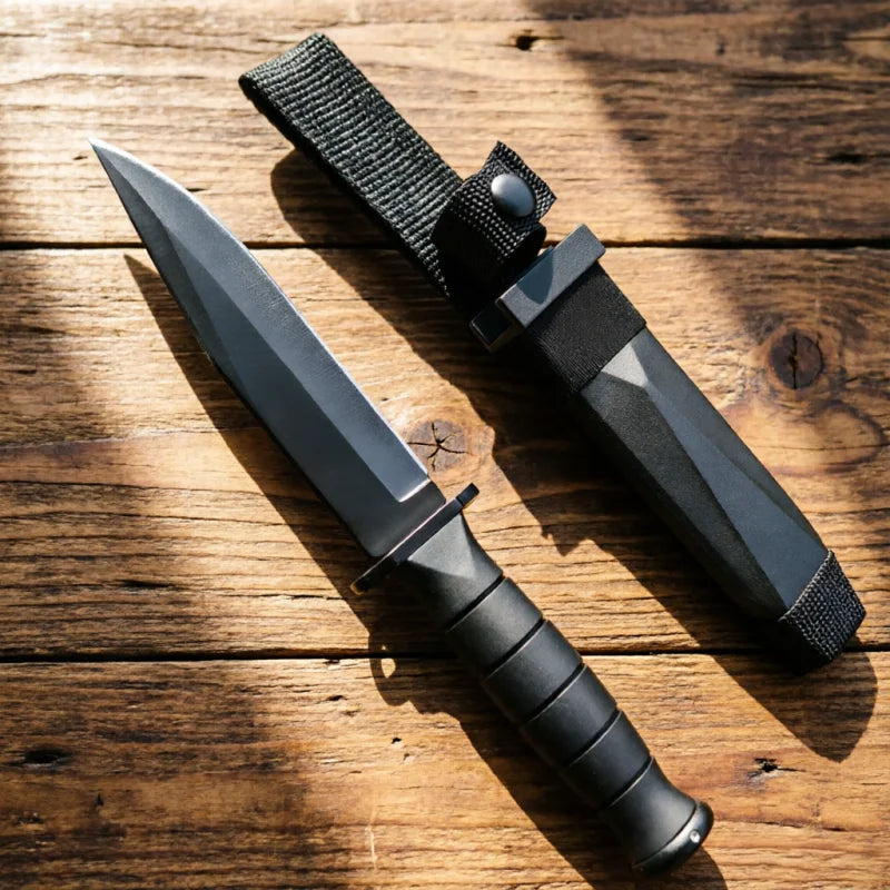 Fruit knife, household knife, outdoor knife, high hardness camping knife, multifunctional straight knife
