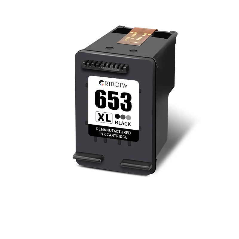 CRTBOTW 653XL Ersättningsbläckpatron för HP 653