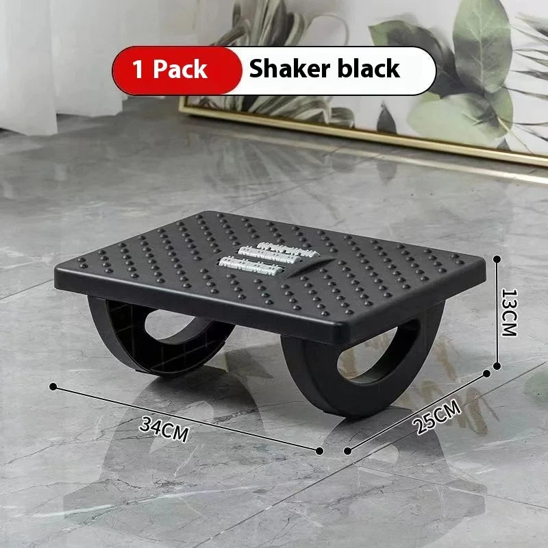 2026 Portable Foot Rest Under Desk Ergonomic Foot Stool With Massage Rollers For Home Office Comfort