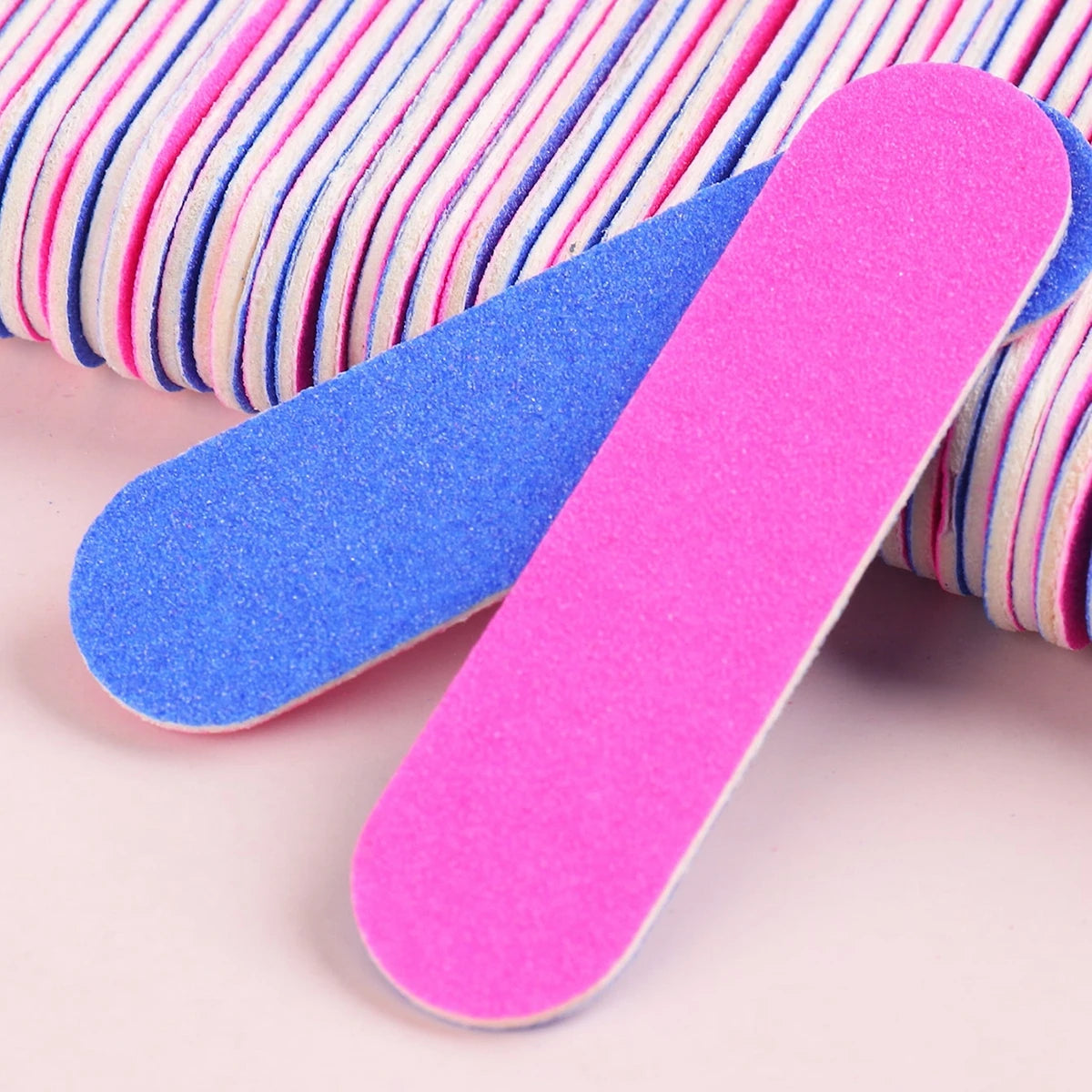 10 to 2000 pcs Disposable Mini Nail Files - Double Sided Emery Boards for Manicure and Pedicure - 180/240 Grit