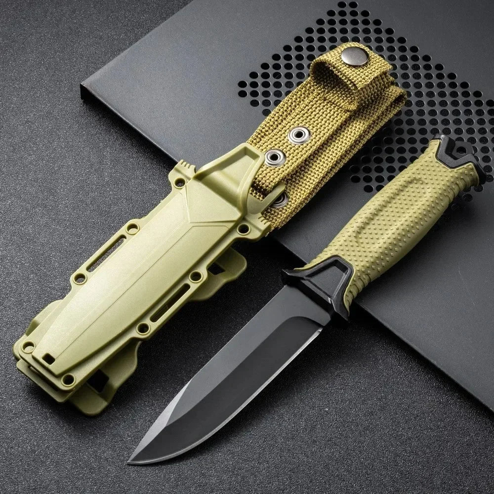 Fixed Blade Knife Outdoor Leisure Trekking Barbecue Hunting Fishing Portable EDC Holiday Gifts Essential Equipment Tool